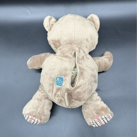 Teddy Bear Plush Dex Soothing Baby Sounds Its A Cinch Soft Stuffed Animal Toy - Picture 3 of 14